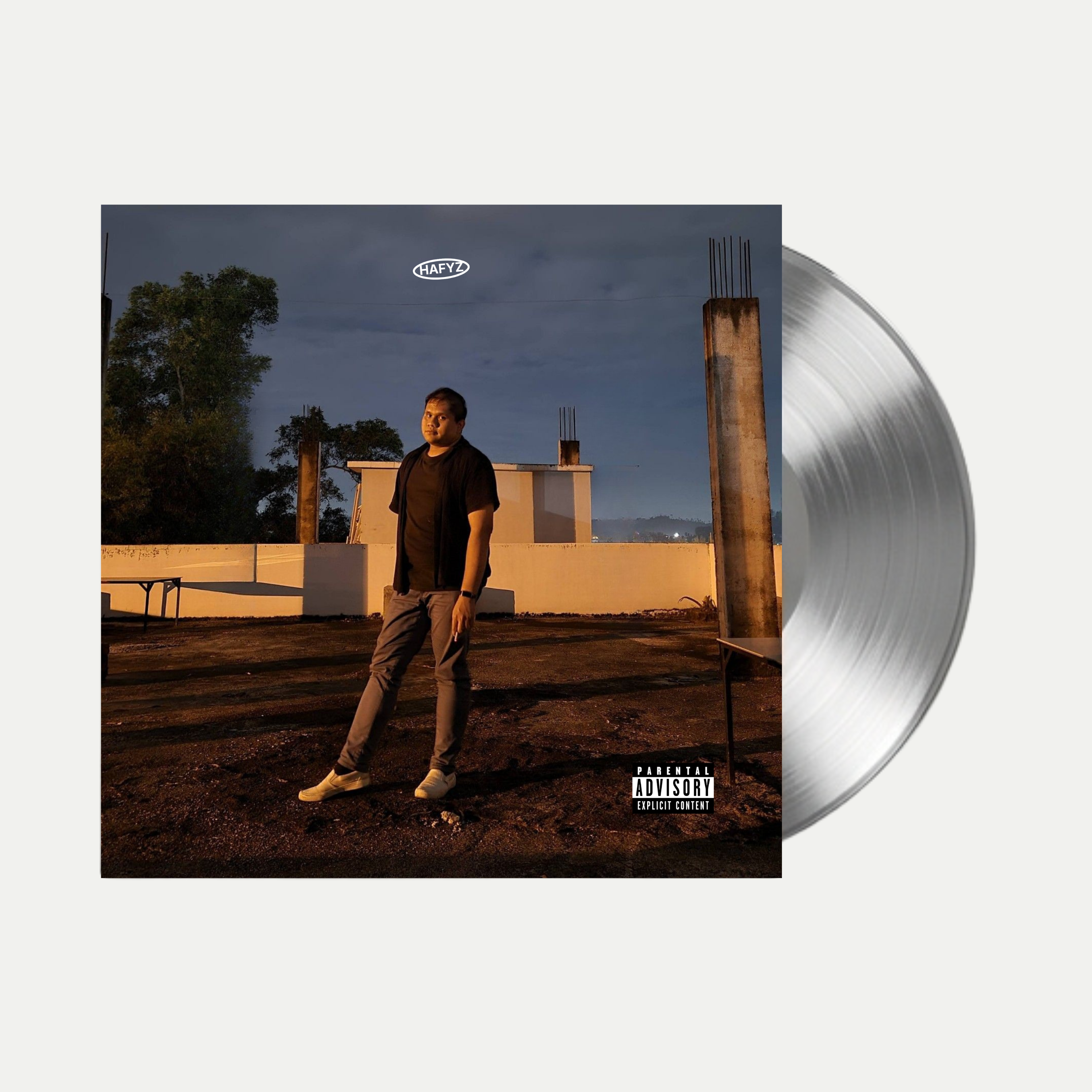 xoxo, i'm done (After Hours) Metallic Silver vinyl